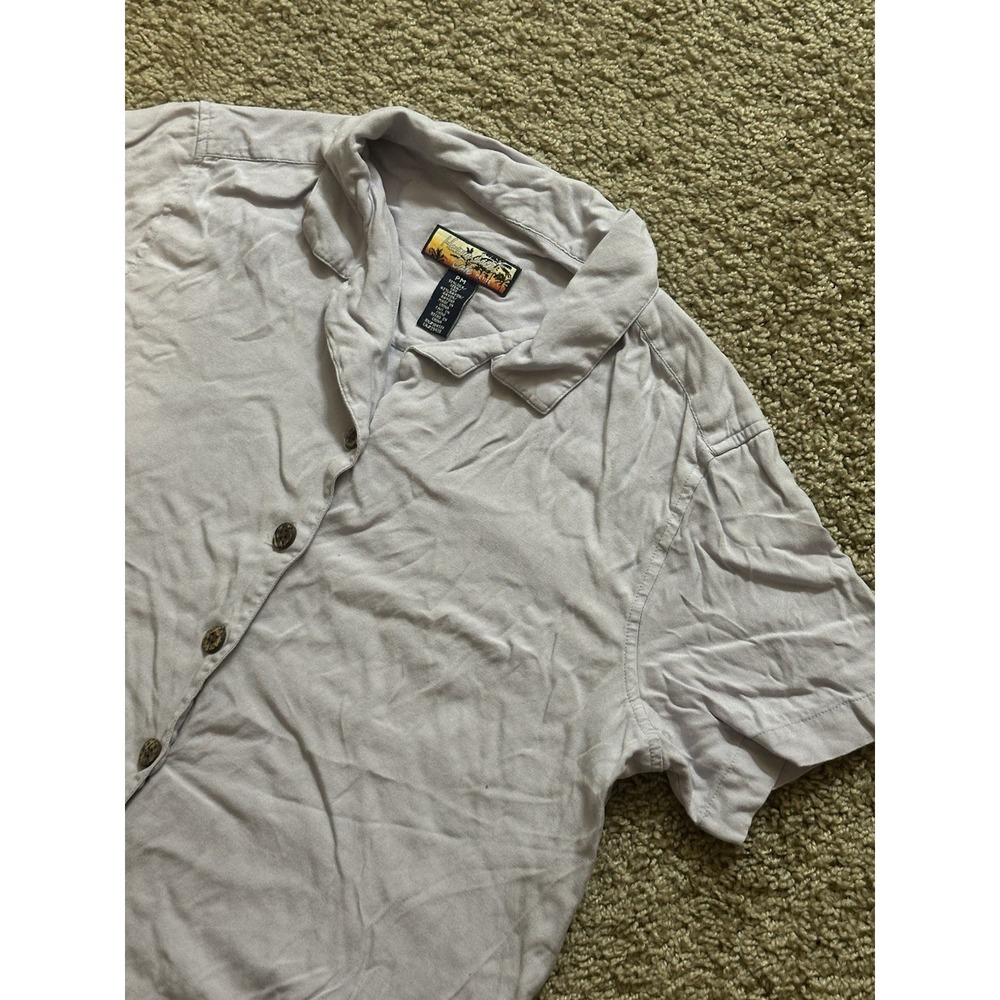 Women's Havana Jack's Cafe Short Sleeve Button Up - Petite Medium